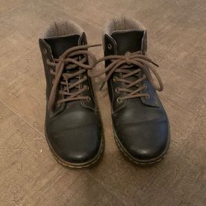 Dr. Martens leather shoe